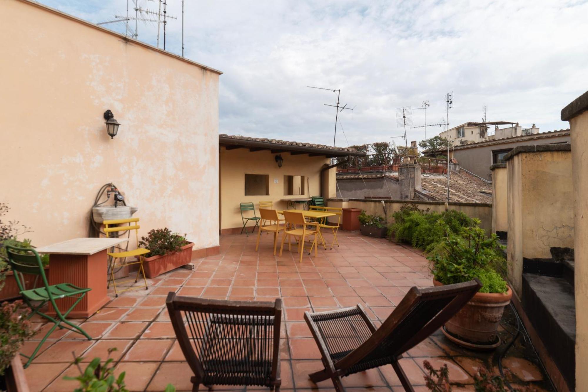 דירות רומא Clock Terrace House מראה חיצוני תמונה